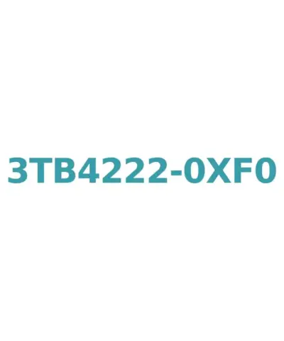 Siemens 3TB4222-0XF0 Contactor 16A, 7.5kW, 110V AC Coil, 1NO+1NC, Screw Connection