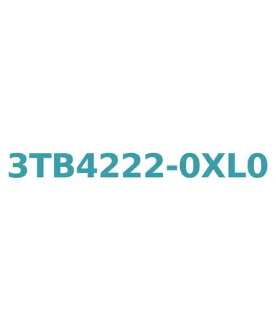 Siemens 3TB4222-0XL0 7.5 kW 16A Contactor, 125/127V AC Coil, 1 NO + 1 NC, Screw Terminal