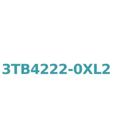 Siemens 3TB4222-0XL2 Contactor 16A, 7.5kW, 230V AC Coil, 1 NO + 1 NC, Screw Terminal
