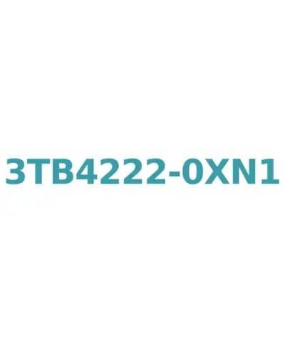 Siemens 3TB4222-0XN1 Contactor: AC-3, 16A, 7.5kW, 220V Coil, Size 1, Screw Terminals