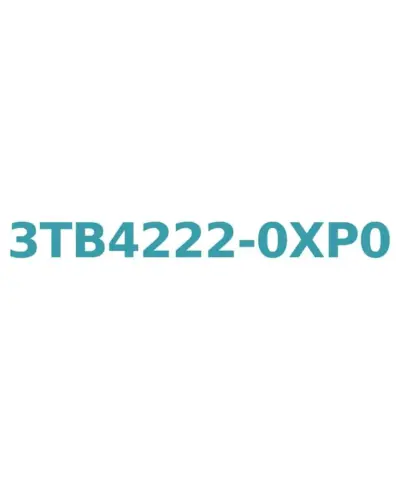 Siemens 3TB4222-0XP0 Contactor AC 50 Hz, 230 V, 16 A, 7.5 kW with 1 NO + 1 NC Auxiliary Contact, Screw Connection