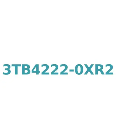 Siemens 3TB4222-0XR2 Contactor 440V, 16A, 7.5kW, 1 NO + 1 NC Auxiliary Contact