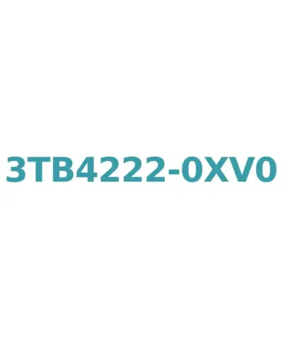 Siemens 3TB4222-0XV0 Contactor 16A, 7.5kW, 400V AC3, 1 NO + 1 NC, Screw Connection