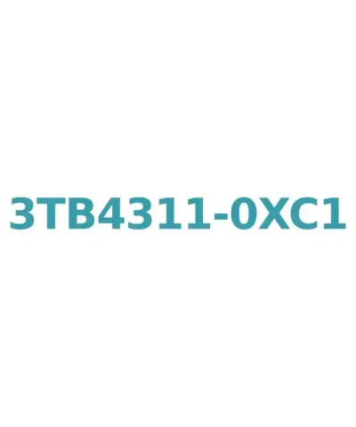 Siemens 3TB4311-0XC1 Contactor AC 60Hz, 24V, 22A, 11kW, Size 1