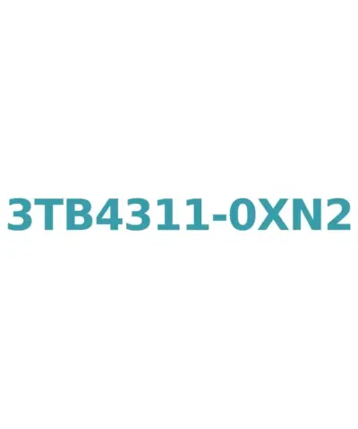 Siemens 3TB4311-0XN2 Contactor, AC 50/60 Hz, 220V, 22A, 11kW, 1 NC Aux Contact, Size 1, Screw Connection