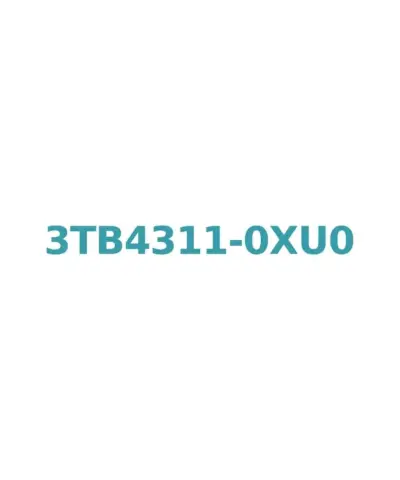 Siemens 3TB4311-0XU0 Contactor 240V AC, 22A, 11kW, 1 NC Aux, Size 1