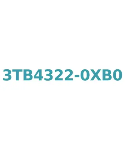 Siemens 3TB4322-0XB0 Contactor AC 50Hz, 24V, 22A, 11kW, Size 1 with Screw Terminal