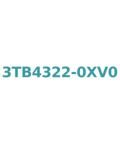 Siemens 3TB4322-0XV0 Contactor 22A, 11kW, 400V AC, 1NO + 1NC, Screw Terminal