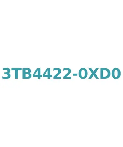 Siemens 3TB4422-0XD0 Contactor 32A, 15kW, 42V AC Coil, 1NO+1NC Aux, Screw Terminal