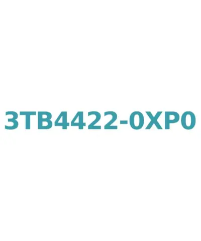 Siemens 3TB4422-0XP0 Contactor: AC 50 HZ, 230 V, 32 A, 15 kW with 1 NO + 1 NC Auxiliary Contact