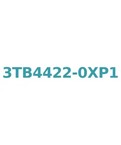 Siemens 3TB4422-0XP1 Contactor AC 60Hz, 240V, 32A, 15kW, 1 NO + 1 NC Auxiliary Contacts, Size 2