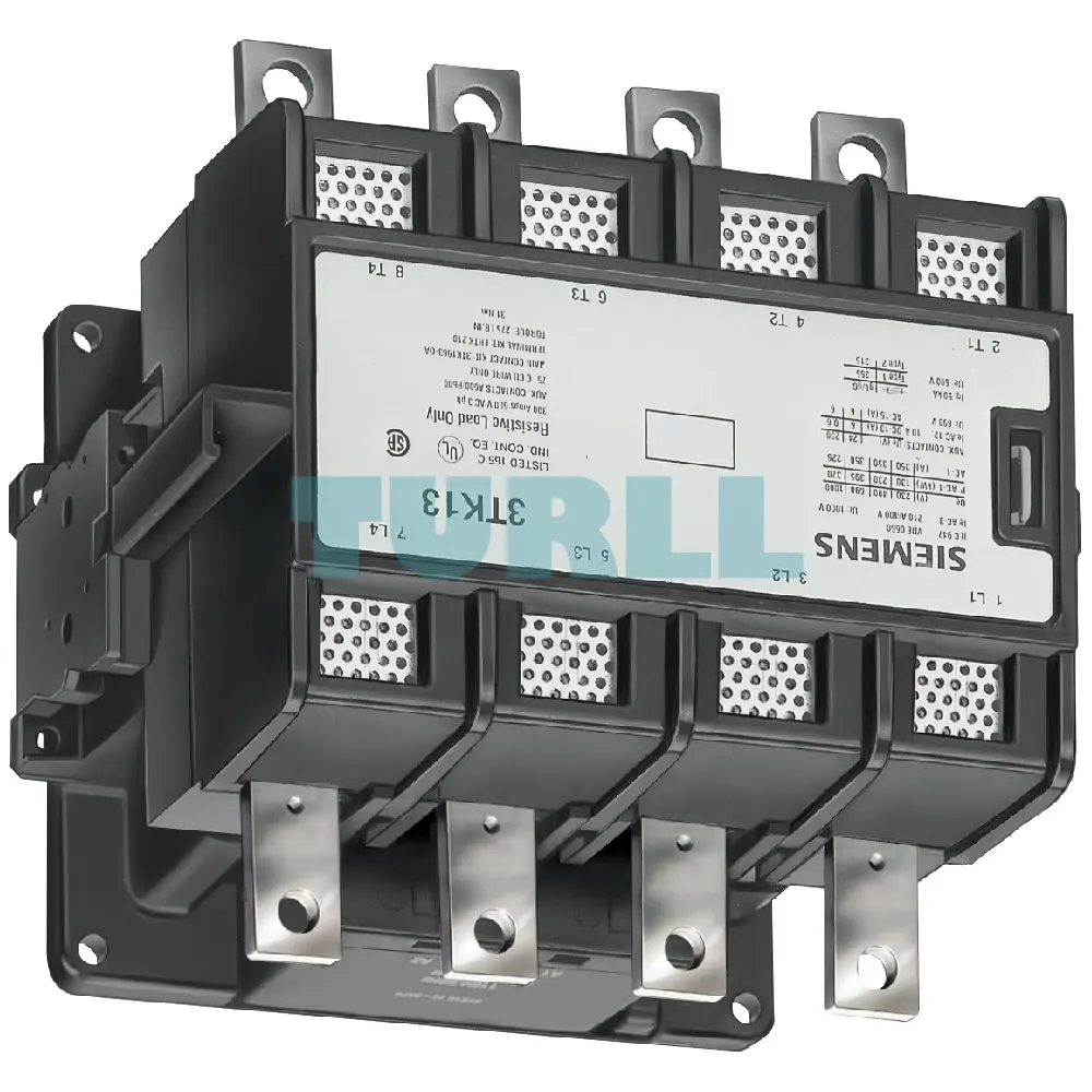 Siemens 3TK1542-0AP0 AC-1 Contactor, 4-Pole, 800A Resistive Load Switching Original Brand New 3 Siemens 3TK1542-0AP0 AC-1 Contactor, 4-Pole, 800A Resistive Load Switching
