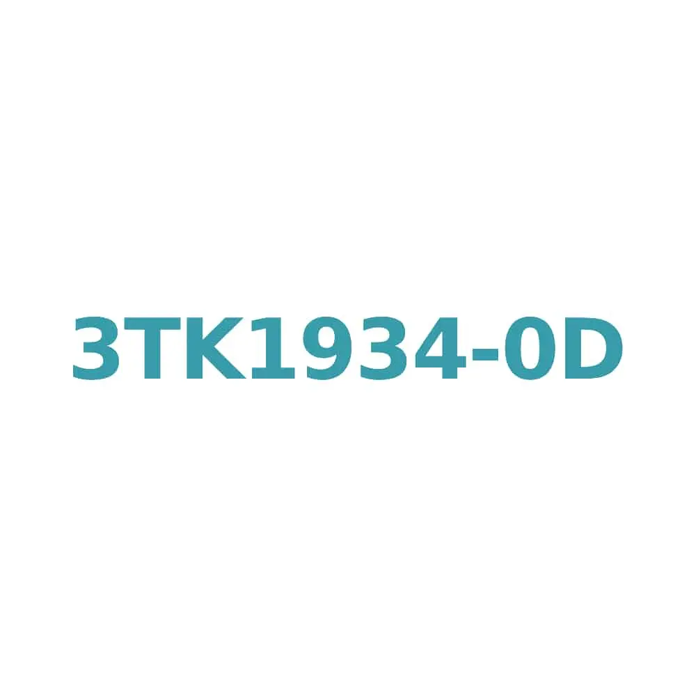 Siemens 3TK1934-0D Surge Suppressor RC Element for 3TK14-3TK17 Contactors 220-600V AC Original Brand New 1 Siemens 3TK1934-0D Surge Suppressor RC Element for 3TK14-3TK17 Contactors 220-600V AC