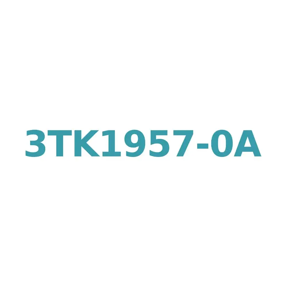 Siemens 3TK1957-0A Arc Chute 4-Pole, 3TK17 Series for Enhanced Safety & Performance Original Brand New 1 Siemens 3TK1957-0A Arc Chute 4-Pole, 3TK17 Series for Enhanced Safety & Performance