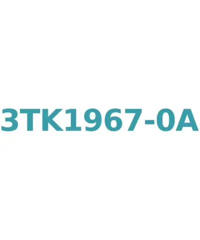 Siemens 3TK1967-0A Contact Pieces with Mounting Parts for 3TK17 - 4 Movable, 8 Fixed