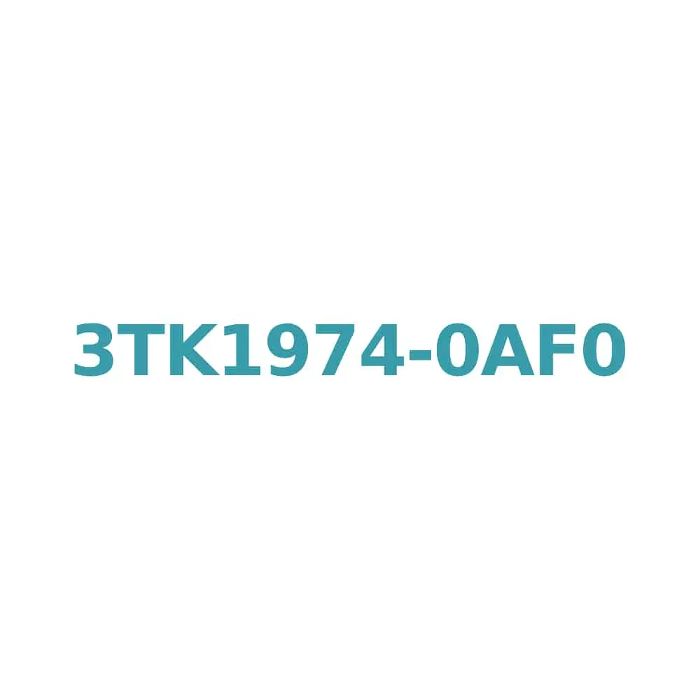 Siemens 3TK1974-0AF0 Magnet Coil for 3TK14/3TK15 110V AC 50Hz / 120V AC 60Hz Original Brand New 1 Siemens 3TK1974-0AF0 Magnet Coil for 3TK14/3TK15 110V AC 50Hz / 120V AC 60Hz