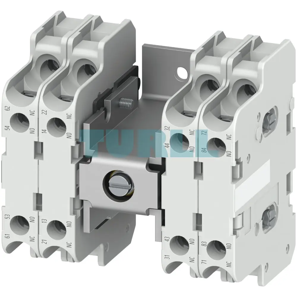 Siemens 3TY2741-2J Auxiliary Switch Block 4 NO + 4 NC for Contactor Applications Original Brand New 1 Siemens 3TY2741-2J Auxiliary Switch Block 4 NO + 4 NC for Contactor Applications