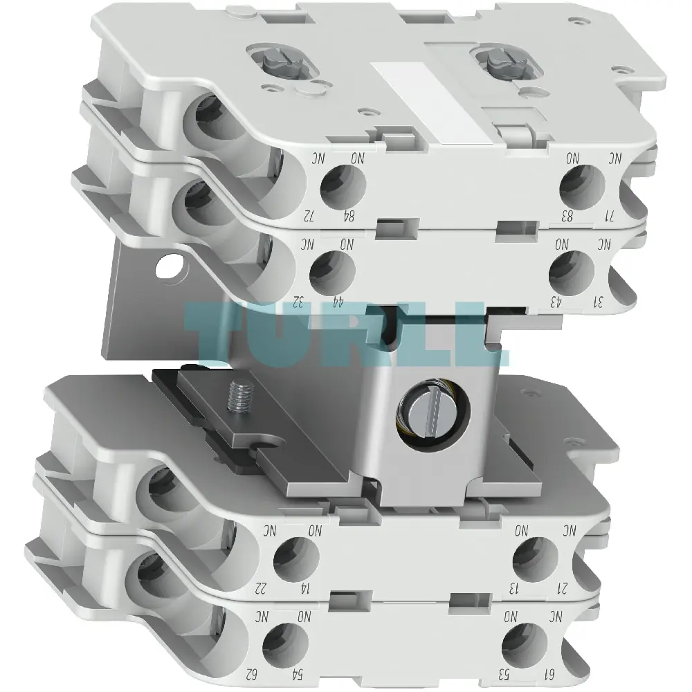 Siemens 3TY2741-2J Auxiliary Switch Block 4 NO + 4 NC for Contactor Applications Original Brand New 2 Siemens 3TY2741-2J Auxiliary Switch Block 4 NO + 4 NC for Contactor Applications