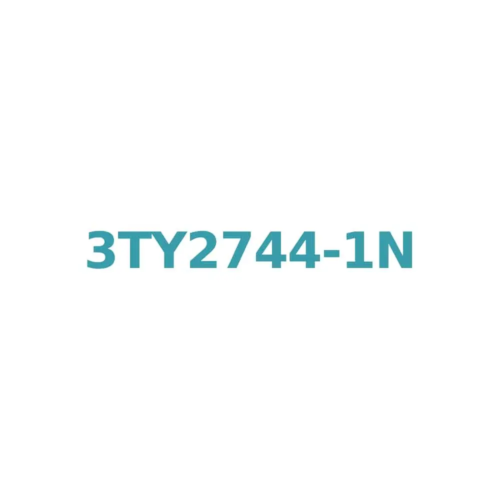 Siemens 3TY2744-1N Series Resistor, 3.8 Ohm Original Brand New 1 Siemens 3TY2744-1N Series Resistor, 3.8 Ohm