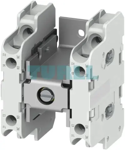 Siemens 3TY2781-2C Auxiliary Switch Block 2 NO + 2 NC Contact, Left-Side Mount Original Brand New