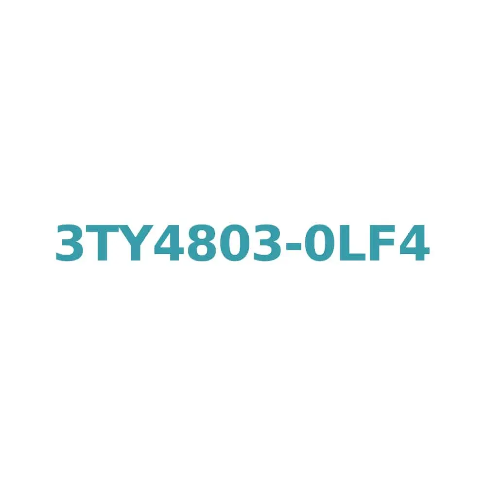 Siemens 3TY4803-0LF4 Magnet Coil, DC 110V for Contactor Sizes 0 & 1 Original Brand New 1 Siemens 3TY4803-0LF4 Magnet Coil, DC 110V for Contactor Sizes 0 & 1
