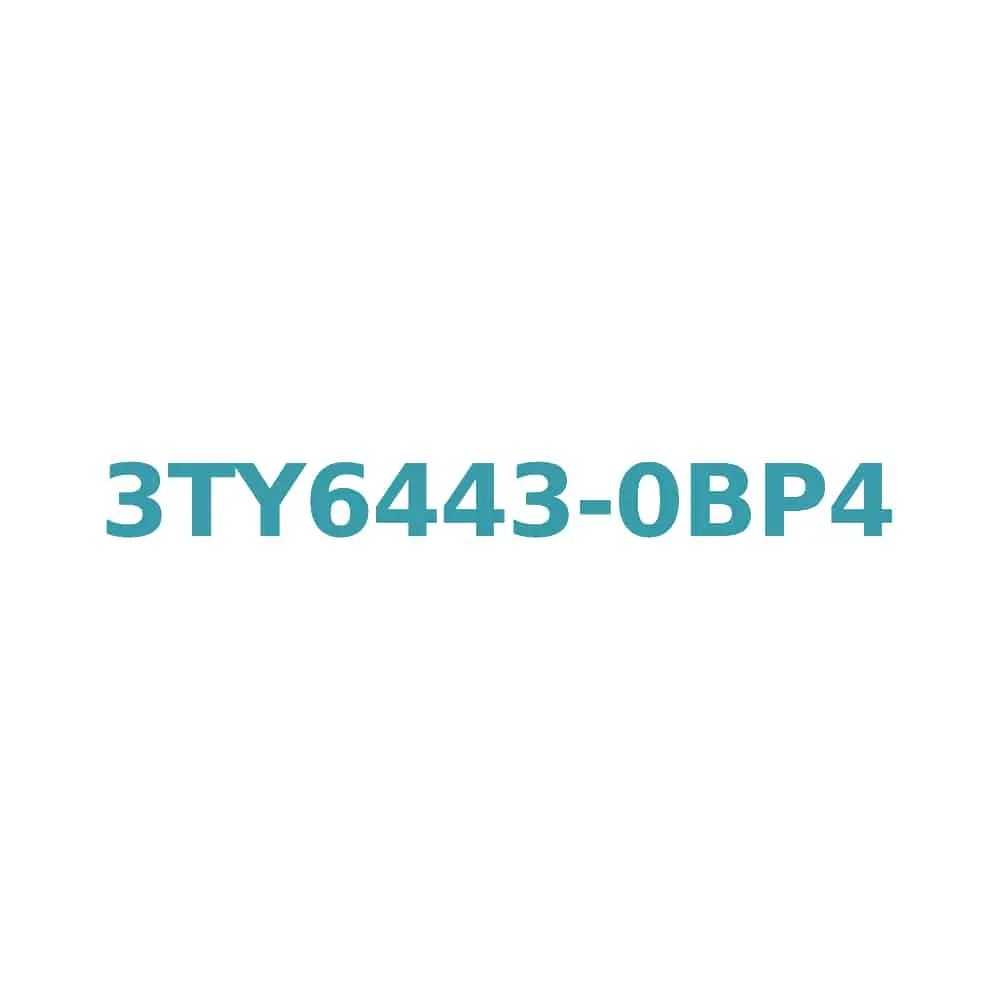 Siemens 3TY6443-0BP4 Magnet Coil for 3TB44, 3TC44 Contactor, 230V DC Original Brand New 1 Siemens 3TY6443-0BP4 Magnet Coil for 3TB44, 3TC44 Contactor, 230V DC