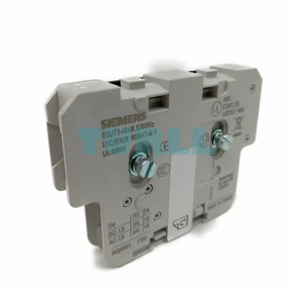 Siemens 3TY6501-1AA00 Auxiliary Switch Block For 3TB44-50, 3TC4 Contactors, Side Mount Original Brand New 6 Siemens 3TY6501-1AA00 Auxiliary Switch Block For 3TB44-50, 3TC4 Contactors, Side Mount