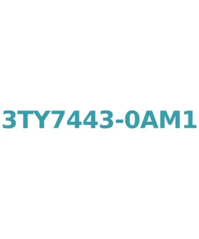 Siemens 3TY7443-0AM1 Magnet Coil for 3TF44 and 3TF45 Contactors, 208V AC 60 Hz / 173V AC 50 Hz