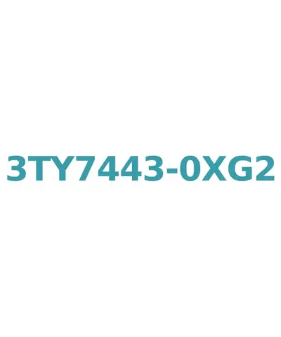 Siemens 3TY7443-0XG2 Contactor Coil, 110V AC, 50/60 Hz, Spare Part for 3TF34, 3TF35, 3TF44, 3TF45
