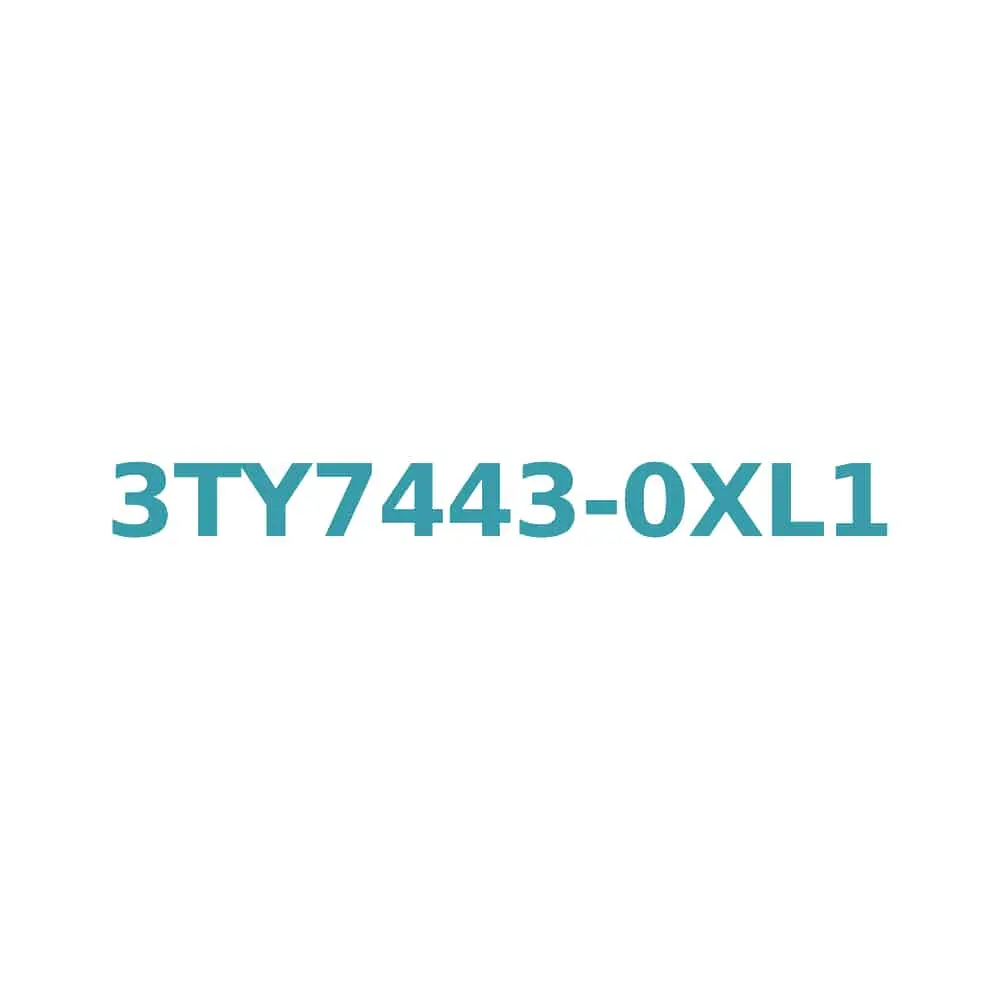 Siemens 3TY7443-0XL1 Contactor Coil, 230V AC (60Hz) / 192V AC (50Hz), Spare Part for 3TF34-35 & 3TF44-45 Original Brand New 1 Siemens 3TY7443-0XL1 Contactor Coil, 230V AC (60Hz) / 192V AC (50Hz), Spare Part for 3TF34-35 & 3TF44-45
