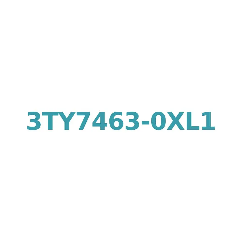 Siemens 3TY7463-0XL1 Contactor Coil 220V 50Hz, 240V 60Hz, Spare Part for 3TF46 & 3TF47 Original Brand New 1 Siemens 3TY7463-0XL1 Contactor Coil 220V 50Hz, 240V 60Hz, Spare Part for 3TF46 & 3TF47