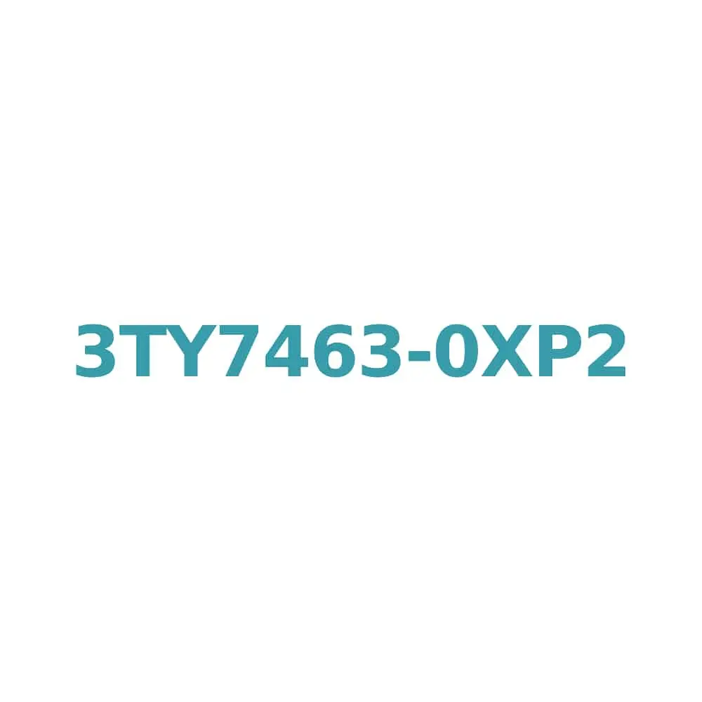 Siemens 3TY7463-0XP2 Contactor Coil Replacement for 3TF46 & 3TF47 Series Original Brand New 1 Siemens 3TY7463-0XP2 Contactor Coil Replacement for 3TF46 & 3TF47 Series