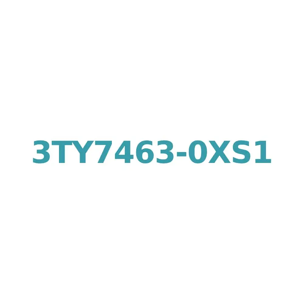 Siemens 3TY7463-0XS1 Contactor Coil Spare Part for 3TF46/47 Original Brand New 1 Siemens 3TY7463-0XS1 Contactor Coil Spare Part for 3TF46/47