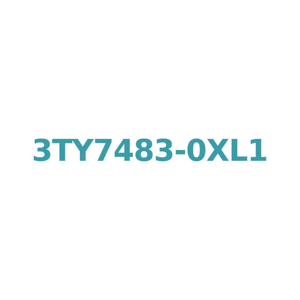 Siemens 3TY7483-0XL1 Contactor Spare Part Coil for 3TF48/49 24V DC Original Brand New 1 Siemens 3TY7483-0XL1 Contactor Spare Part Coil for 3TF48/49 24V DC