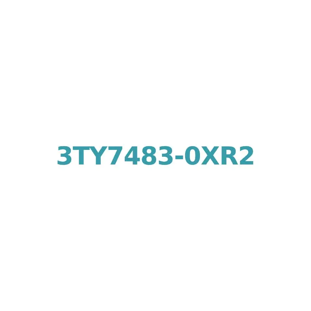 Siemens 3TY7483-0XR2 Contactor Coil for 3TF48/49 24V DC Replacement Original Brand New 1 Siemens 3TY7483-0XR2 Contactor Coil for 3TF48/49 24V DC Replacement