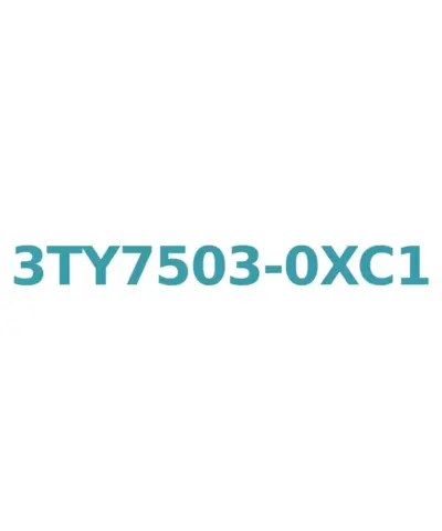 Siemens 3TY7503-0XC1 Contactor Coil, 24V AC (60Hz), 20V AC (50Hz), Spare Part for 3TF50/51