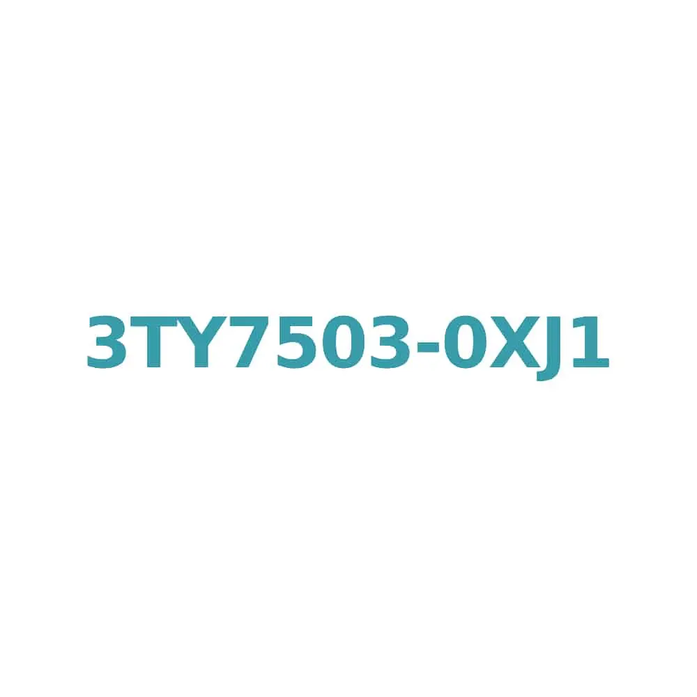 Siemens 3TY7503-0XJ1 Contactor Coil for 3TF50/51, 115V AC (60Hz) / 96V AC (50Hz) Original Brand New 1 Siemens 3TY7503-0XJ1 Contactor Coil for 3TF50/51, 115V AC (60Hz) / 96V AC (50Hz)
