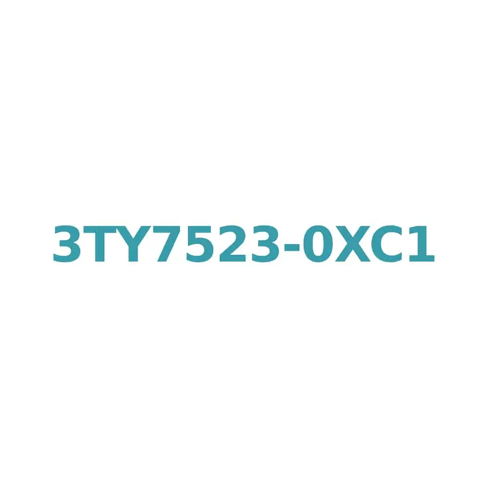 Siemens 3TY7523-0XC1 24V 60Hz / 20V 50Hz AC, Contactor Coil for 3TF52 & 3TF53, Spare Part Original Brand New 1 Siemens 3TY7523-0XC1 24V 60Hz / 20V 50Hz AC, Contactor Coil for 3TF52 & 3TF53, Spare Part