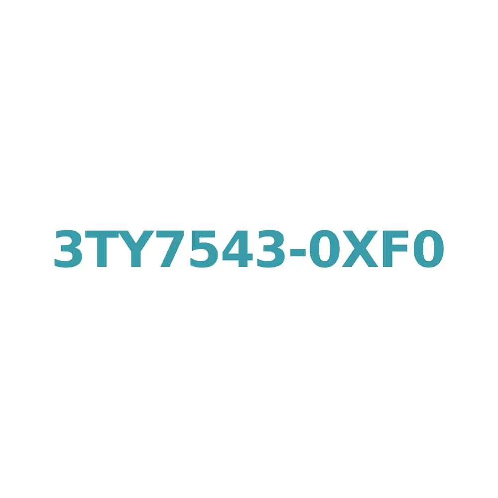 Siemens 3TY7543-0XF0 Contactor Coil Essential Spare for 3TF54/55 Contactor (110V/132V AC) Original Brand New 1 Siemens 3TY7543-0XF0 Contactor Coil Essential Spare for 3TF54/55 Contactor (110V/132V AC) Original Brand New