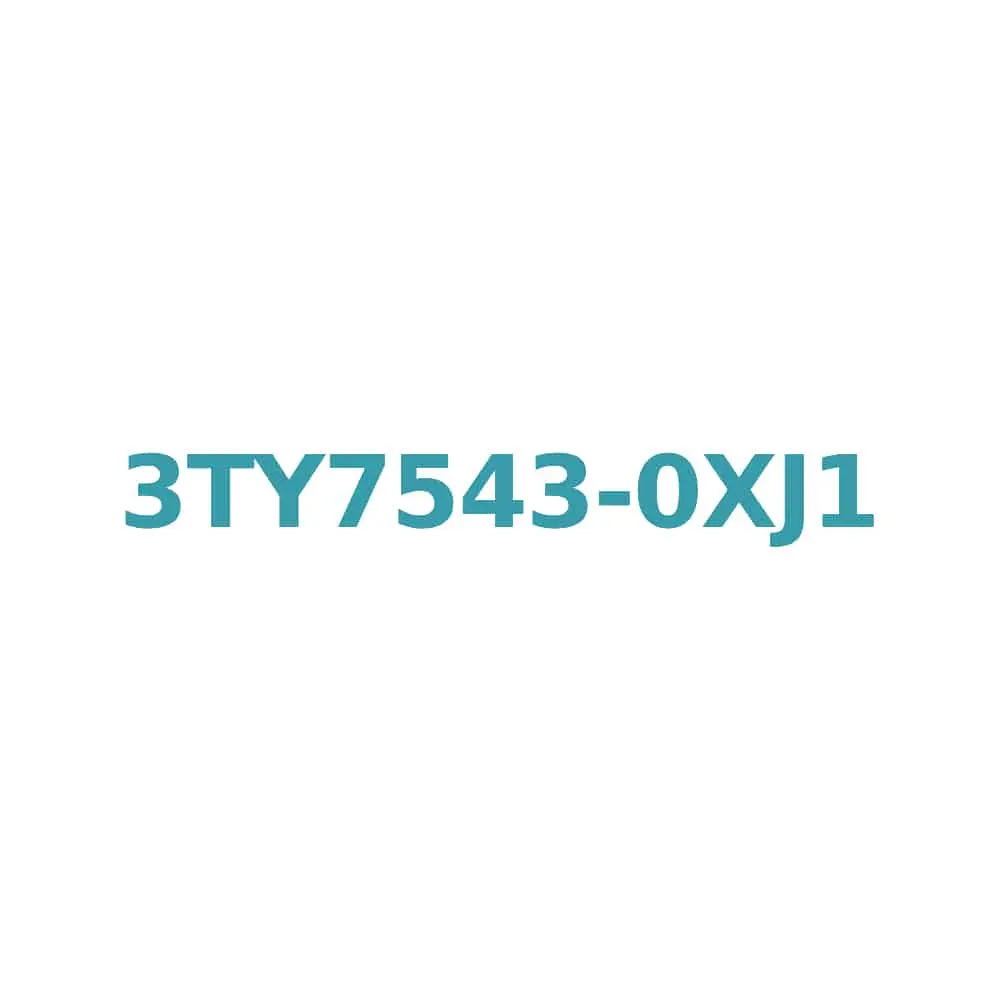 Siemens 3TY7543-0XJ1 Contactor Coil Spare Part for 3TF54/55, AC 60Hz 115V / 50Hz 96V Original Brand New 1 Siemens 3TY7543-0XJ1 Contactor Coil Spare Part for 3TF54/55, AC 60Hz 115V / 50Hz 96V