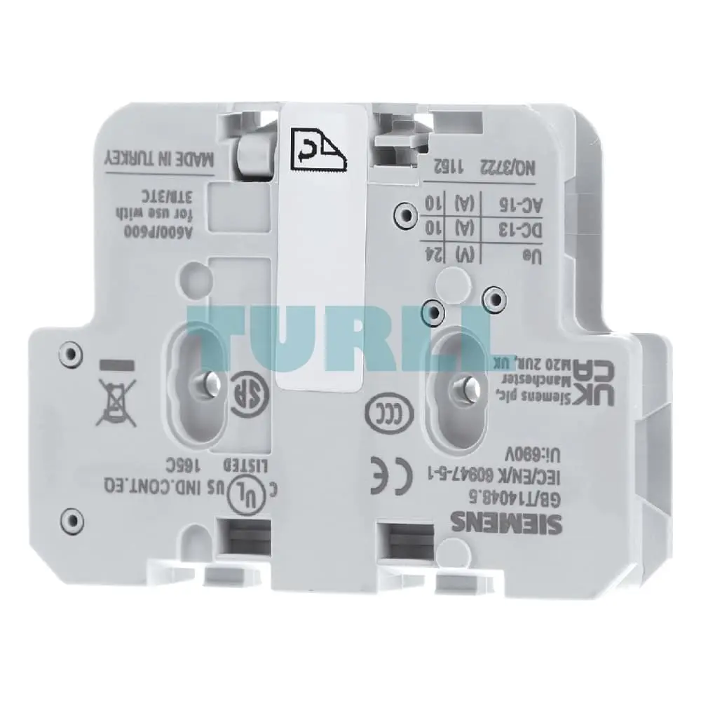 Siemens 3TY7561-1AA00 Auxiliary Switch Block Size 2-14 Original Brand New 5 Siemens 3TY7561-1AA00 Auxiliary Switch Block Size 2-14