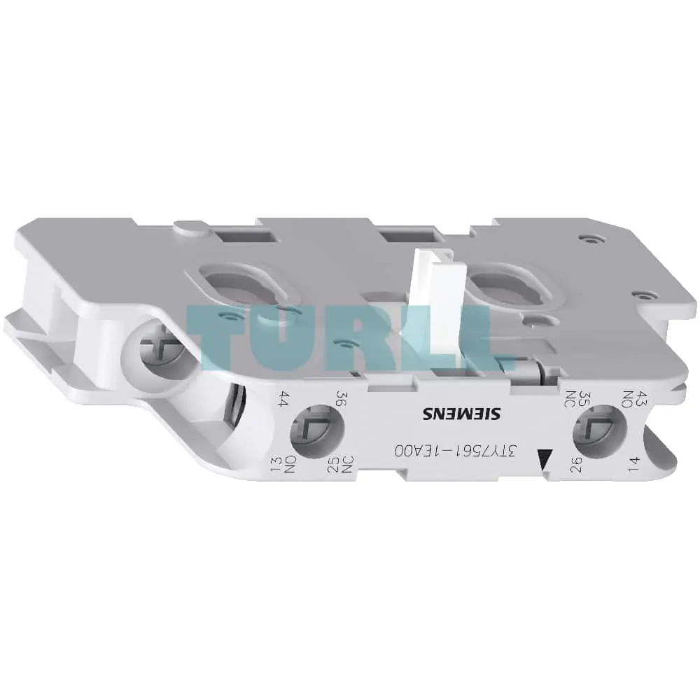 Siemens 3TY7561-1EA00 Auxiliary Switch, 1 NO + 1 NC Overlapping for 3TF6 Contactor Original Brand New 2 Siemens 3TY7561-1EA00 Auxiliary Switch, 1 NO + 1 NC Overlapping for 3TF6 Contactor