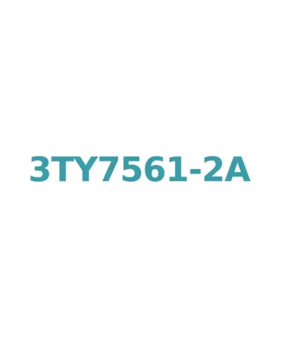 Siemens 3TY7561-2A Auxiliary Switch Block, Left-Side Mounting, Flat Connector Terminal for Contactors 3TF44-50 & Relays 3TK48-50