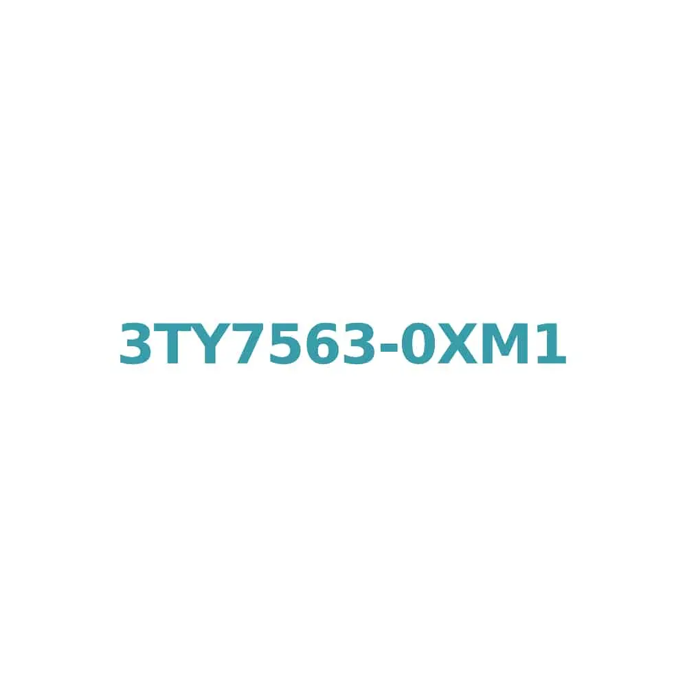 Siemens 3TY7563-0XM1 Contactor Coil Spare Part for 3TF56, 208V 60Hz / 173V 50Hz Original Brand New 1 Siemens 3TY7563-0XM1 Contactor Coil Spare Part for 3TF56, 208V 60Hz / 173V 50Hz
