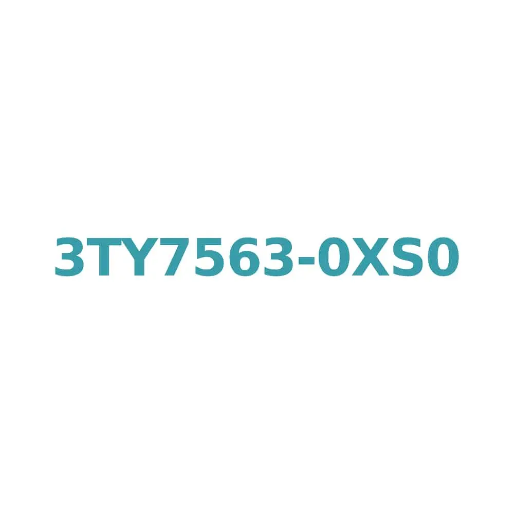 Siemens 3TY7563-0XS0 Contactor Coil Genuine Replacement for 3TF56 (AC 500V/600V) Original Brand New 1 Siemens 3TY7563-0XS0 Contactor Coil Genuine Replacement for 3TF56 (AC 500V/600V) Original Brand New