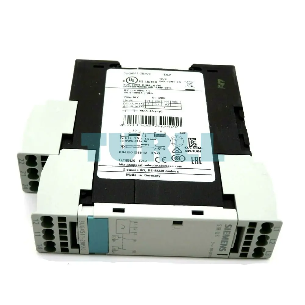 3UG4511-2BP20 Siemens SIRIUS Line Monitoring Original Brand New 4 3UG4511-2BP20 Siemens SIRIUS Line Monitoring