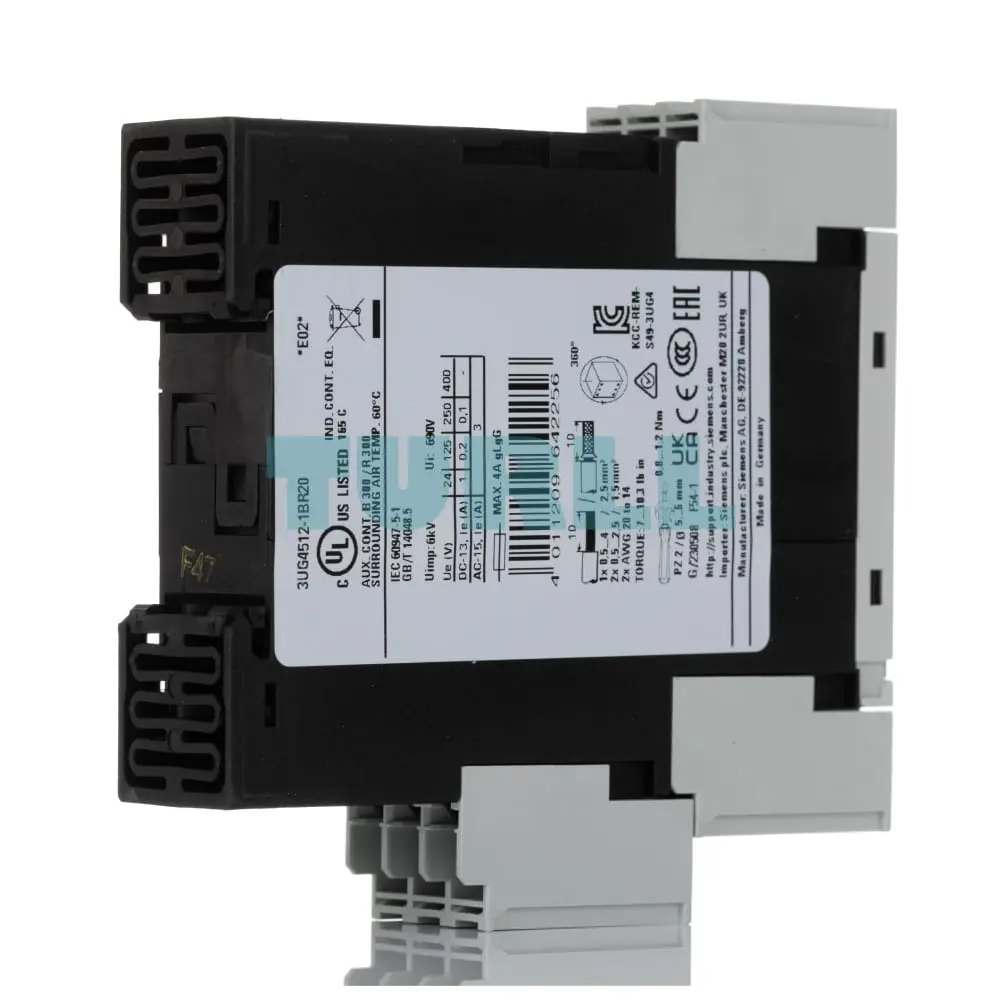 3UG4512-1BR20 Siemens Line Monitoring Original Brand New 2 3UG4512-1BR20 Siemens Line Monitoring