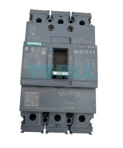Siemens 3VA5112-4ED31-0AA0 Circuit Breaker 3VA5 UL Frame 125, 3-Pole, 125A