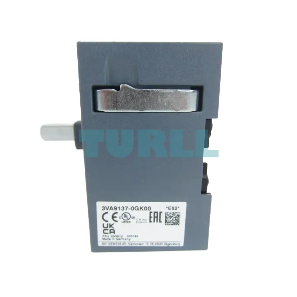 Siemens 3VA9137-0GK00 Rotary Operator with Shaft Stub for 3VA51, 8UC Retrofit Accessory