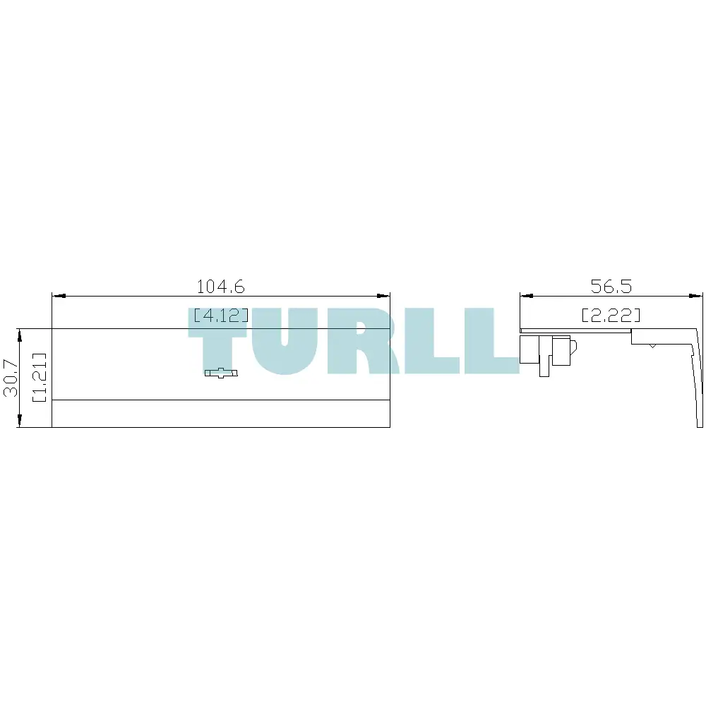 Siemens 3VA9271-0WD30 Terminal Cover, 3-Pole, Accessory for 3VA52 & 3VA61/62 Breakers